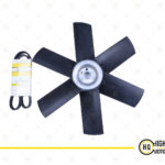 Radiator Fan With Belt For Lister Petter, Onan, 751-45740, LPW, LPWS, LPA, LPWT.
