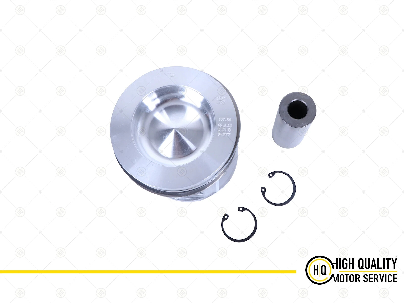 57-1521.jpg Piston With Ring STD For Deutz 04207775, BF 4M1013, BF 6M1013, 108mm. - Image 1