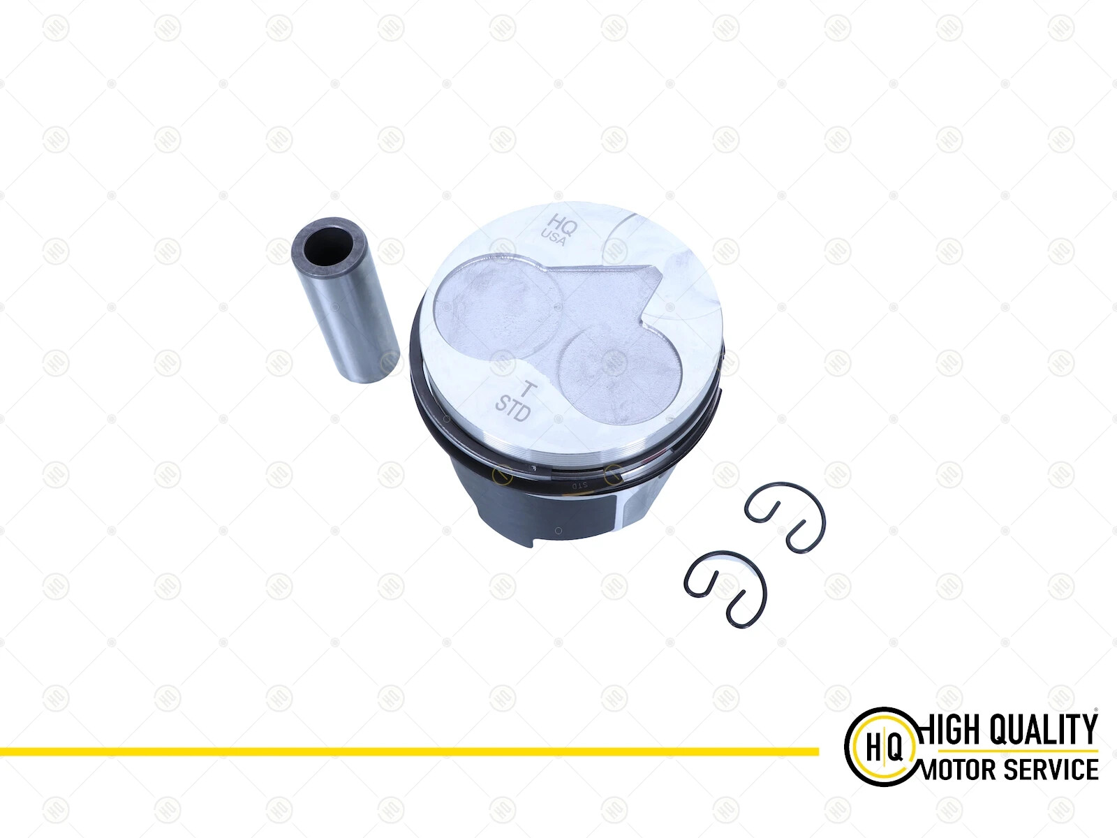 57-1664.jpg Piston With Ring STD For Kubota, 16060-21114, D1105, V1505, D1305, 78mm. - Image 1