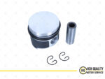 Piston With Rings STD For Kubota, 15956-21110, V1100, D850, Z600, 72mm.