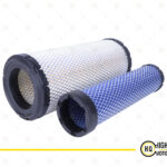 Main & Safety Air Filter Element For Lister Petter 366-08109, 366-08110, TS, TR.