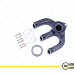 Exhaust Manifold Set For Deutz 02102339, 912, 913, 914, 3 Cylinder.