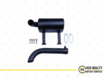 Exhaust Silencer For Deutz 04191051, 912, 511, 2 Cylinder.