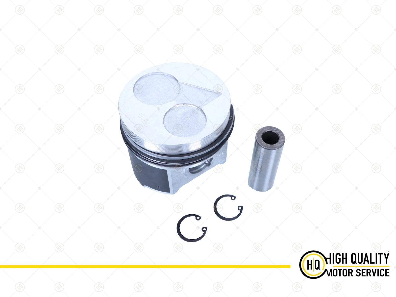 57-2633.jpg Piston With Rings 0.50 For Kubota, 16423-21910, V2203 IDI, D1703, F2803, 87mm. - Image 1