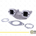 Exhaust Manifold For Lister Petter, Onan 752-10652, LPW 2, LPWS 2, LPA 2, LPWT 2