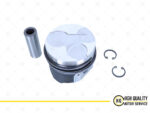 Piston With Ring STD For Kubota, 16050-21110, D1005, V1305, 76mm.