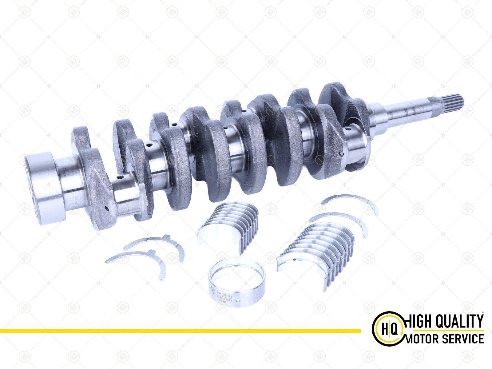 57-2898.jpg Crankshaft With Bearing Set For Kubota 16641-23010, V2203, V2003, V1903, 52MM - Image 1