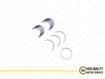 Main Bearing Set STD For Perkins, Shibaura, U5MB0025, 404-22, 404D-22T, 404-22TA - Image 3