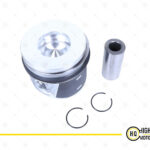 Piston with Rings 0.50 For Deutz 04271975, BF4M 1011 F, BF 3M1011F, 91.5mm.