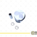 Piston With Ring 0.50 For Kubota, 16427-21910, V1903, D1403, 80.5mm.