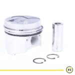 Piston With Rings STD For Kubota, 1C011-21110, V3300 IDI. (91mm, Height) 98mm.