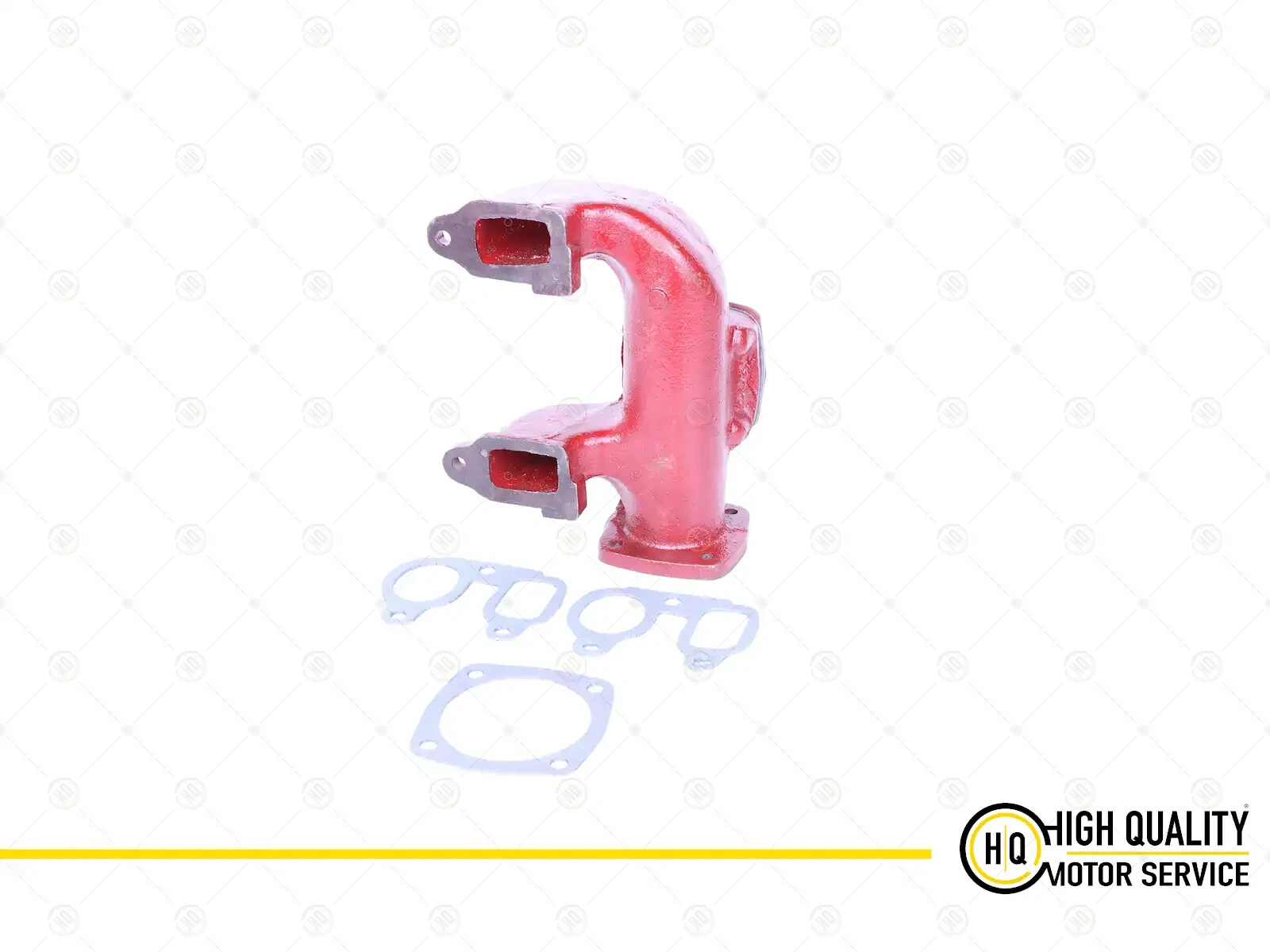 57-3513.jpg Exhaust Manifold with Gasket For Lister Petter 352-55411, HR2, HR. - Image 1