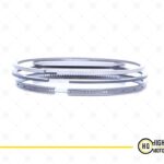 Piston Rings STD For Yanmar 129002-22010, 3TNE84, 4D84E-2FB, 4D84E-3FB. 1 Piston