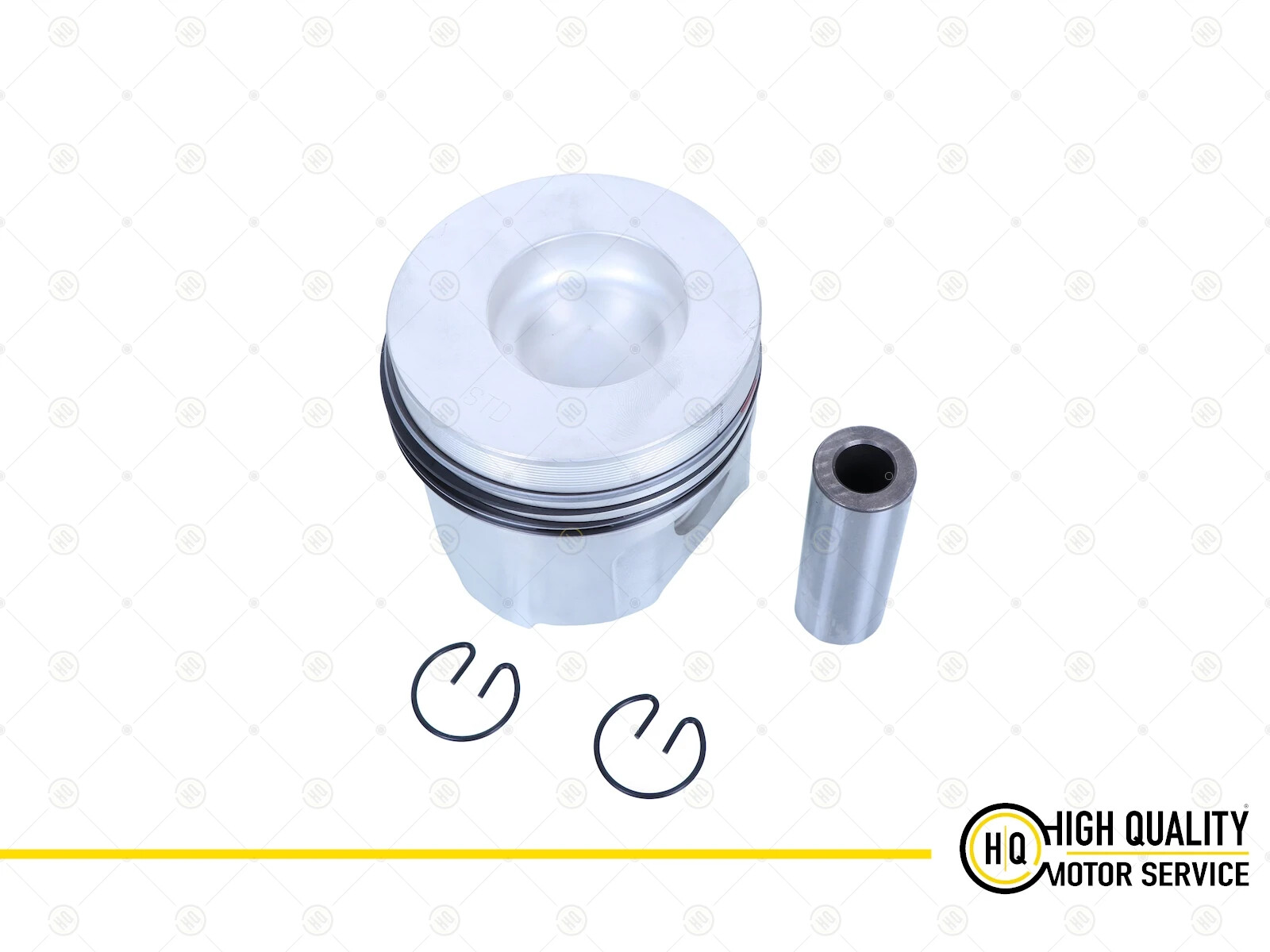 57-3799.jpg Piston With Ring STD For Kubota, 17365-21120, V1902 DI, D1402, S2800 DI, 85mm. - Image 1