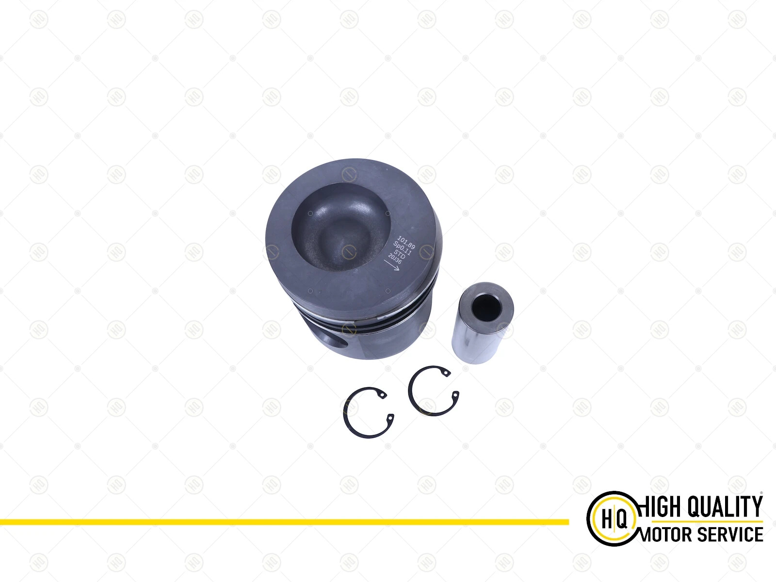 57-4054.jpg Piston With Ring STD For Deutz 04152183, F6L 913, F4L 913, 102mm. - Image 1