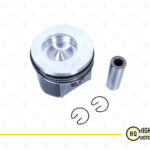 Piston With Rings STD For Kubota, 1J803-21110, D1803, V2403 87mm.