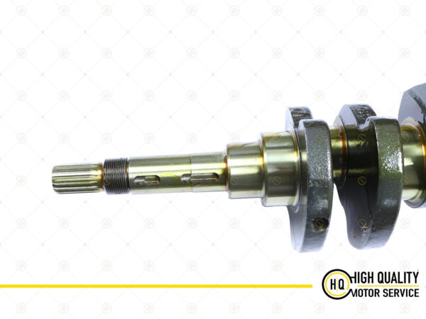 Crankshaft With Bearing Set For Kubota 1A051-23013, D1703, D1803, D1503. - Image 2