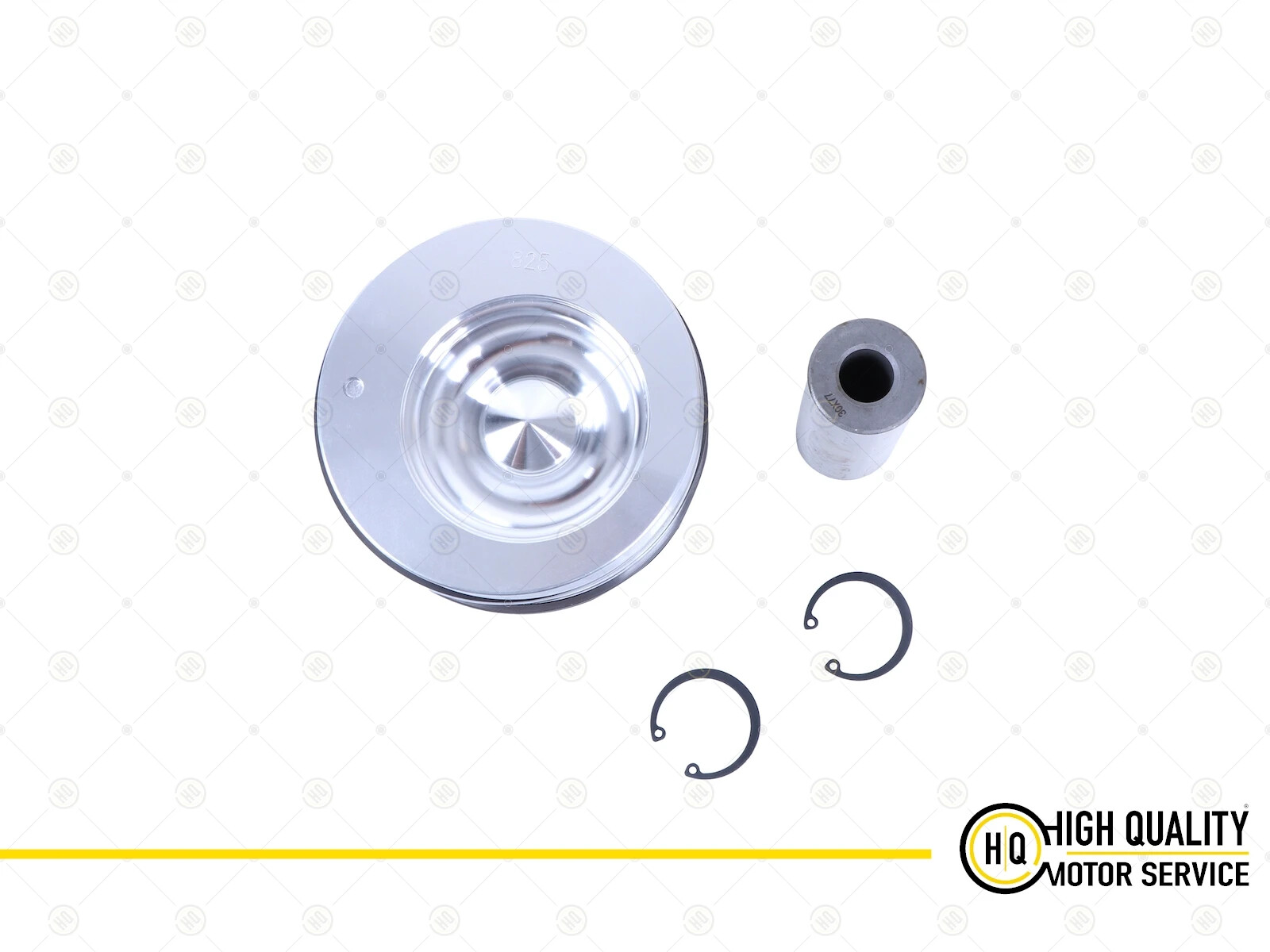 57-4942.jpg Piston With Rings STD For Mitsubishi, 32A17-55500, S4S, S6S, (Bowl 59mm). - Image 1