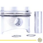 Piston With Ring 0.50 For Kubota, 15732-21910, D950, V1200, 75.50mm.