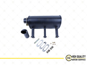Exhaust Silencer Kit For Deutz 02160566, F3L 912, F3L 913, F3L 914, 3 Cylinder.