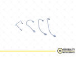 Fuel Injection Pipe set For Kubota, 16271-53740, 16271-53742, V1505, V1305.