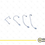 Fuel Injection Pipe set For Kubota, 16271-53740, 16271-53742, V1505, V1305.