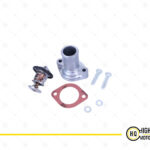 Complete Cover Thermostat For Kubota, 15321-73260, V2203, V2403, V2003.