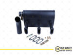 Exhaust Silencer Kit For Deutz 02160566, F3L 912, F3L 913, F3L 914, 3 Cylinder. - Image 2