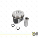 Piston With Ring 0.50 For Kubota, 1C050-21112, V3300-DI-E, Bowl 57mm, 98.50mm.