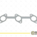 Exhaust Gasket For Kubota, 15261-12360, D750, D850, D950, Z500, D650