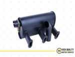 Exhaust Silencer Kit For Deutz 02160566, F3L 912, F3L 913, F3L 914, 3 Cylinder. - Image 4