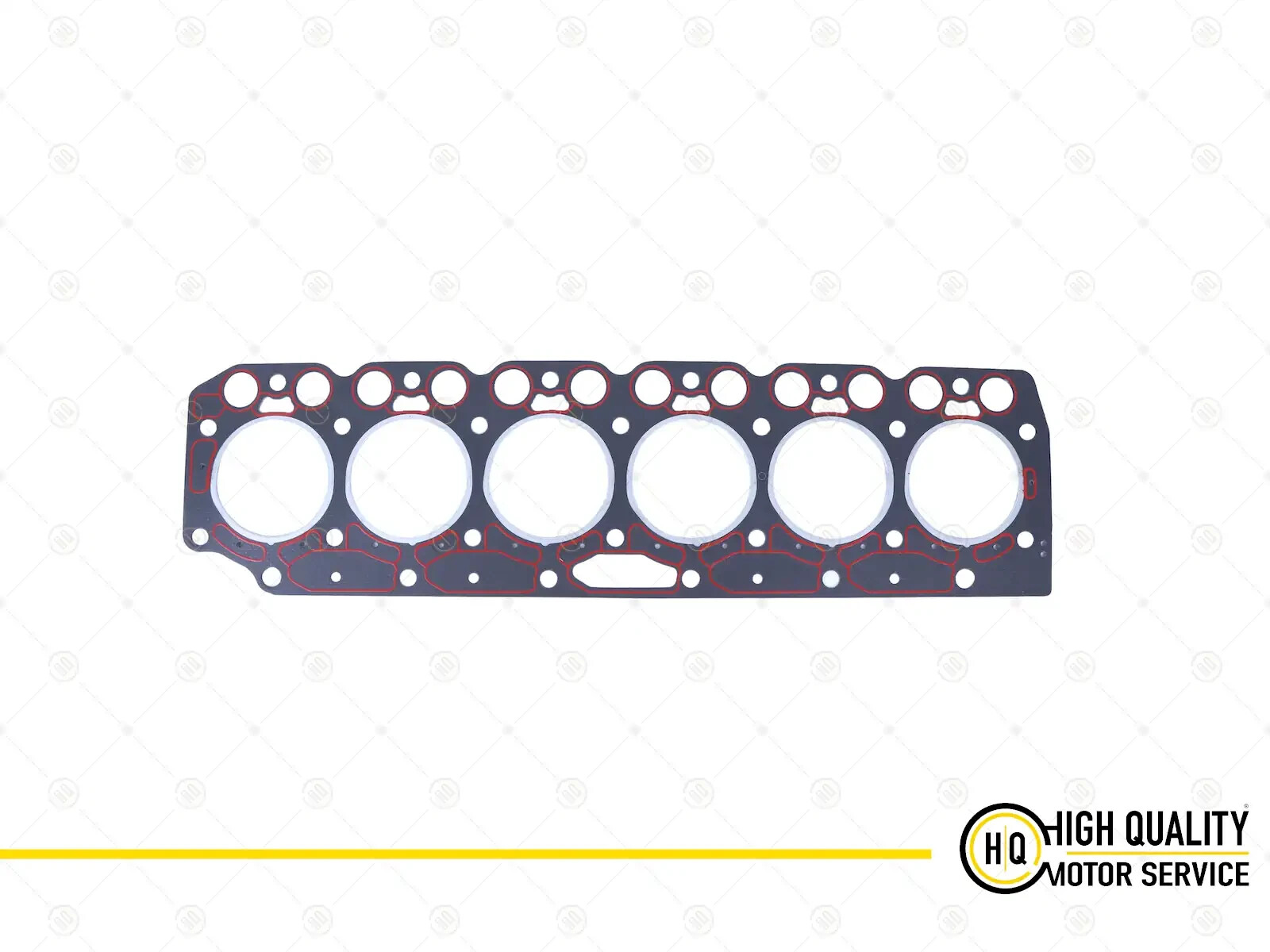 57-658.jpg Cylinder Head Gasket For Deutz 04209896, BF6M 1012, 2 Notch, 6 Cylinder. - Image 1