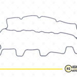 Rocker Cover Seal For Perkins 120996130, 404D-22, 404D-22T, 404D-22TA.