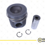 Piston With Ring STD For Deutz 02145040, BF 8L 413, F 6L 413, BF10L413, 125mm.