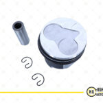 Piston With Rings 0.50 For Kubota, 16060-21910, D1105, V1505, D1305, 76.50mm.